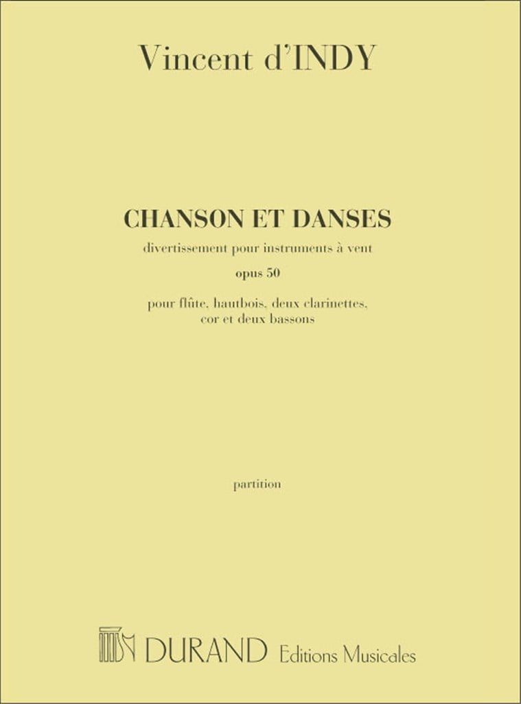 Chansons Et Danses Op.50 Partitions (Fl-Hb-2
